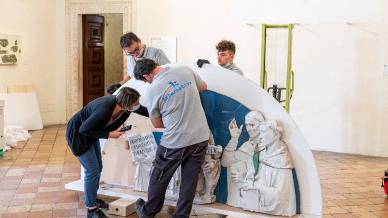 Restauro lunetta di San Domenico, c'è anche contributo di Confindustria Restauro lunetta di San Domenico, c'è anche contributo di Confindustria