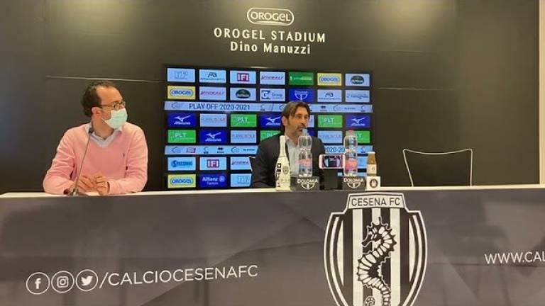 Calcio C, Viali: Cesena, nei play-off conta la testa, soprattutto a fine gara Calcio C, Viali: Cesena, nei play-off conta la testa, soprattutto a fine gara