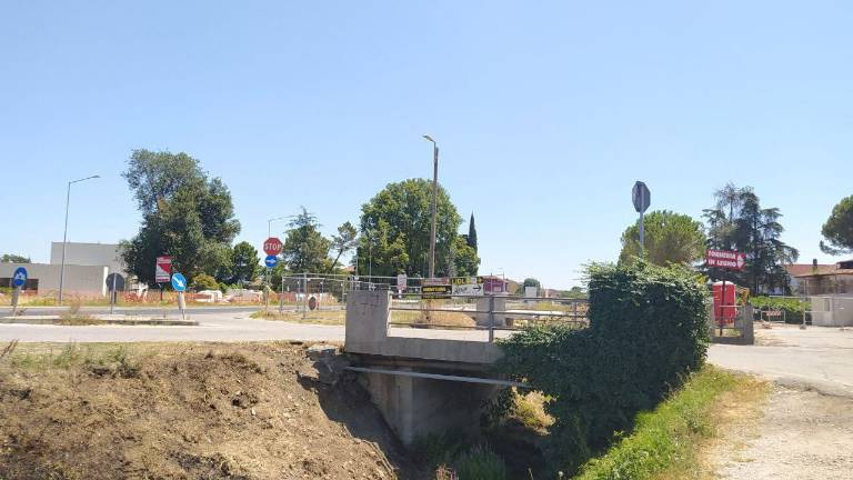 Savignano, al via i lavori di demolizione sul Rio Campetti Savignano, al via i lavori di demolizione sul Rio Campetti