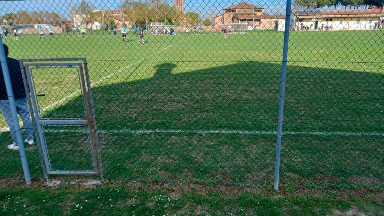 Il campo sportivo di San Romualdo Il campo sportivo di San Romualdo