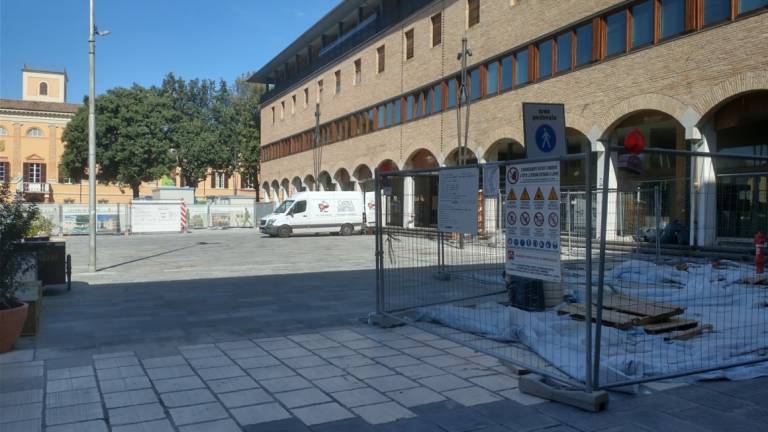 Cesena, avanza il cantiere delle Tre piazze Cesena, avanza il cantiere delle Tre piazze