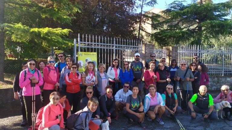 Coriano, successo per il trekking di Monte Tauro Coriano, successo per il trekking di Monte Tauro