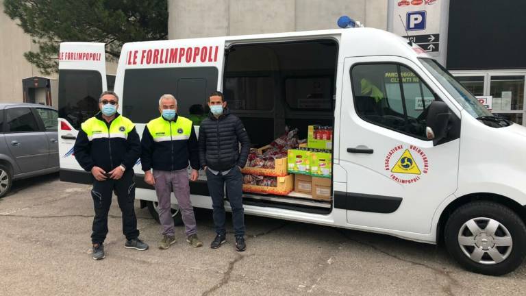 Forlimpopoli, raccolta fondi della protezione civile Forlimpopoli, raccolta fondi della protezione civile