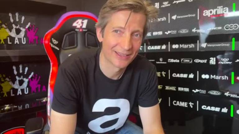MotoGp, Rivola: L'Aprilia può fare di più VIDEO MotoGp, Rivola: L'Aprilia può fare di più VIDEO