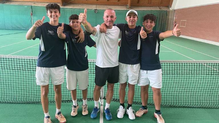 Tennis, bis del Carpena alle final-eight dei campionati italiani giovanili Tennis, bis del Carpena alle final-eight dei campionati italiani giovanili