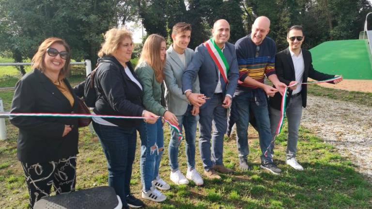Bellaria, parco della Fornace, inaugurata l’area benessere Bellaria, parco della Fornace, inaugurata l’area benessere