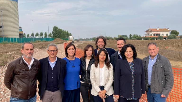 I sindaci dell’Unione al cantiere della bretella di San Giovanni in compito I sindaci dell’Unione al cantiere della bretella di San Giovanni in compito