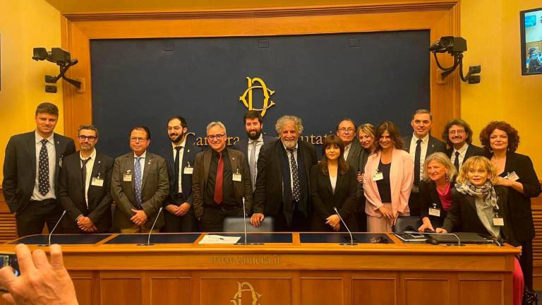 La presentazione alla Camera dei Deputati a Roma La presentazione alla Camera dei Deputati a Roma