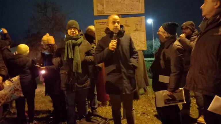 Rievocata a Calisese di Cesena la “Notte inquieta di Cesare” Rievocata a Calisese di Cesena la “Notte inquieta di Cesare”