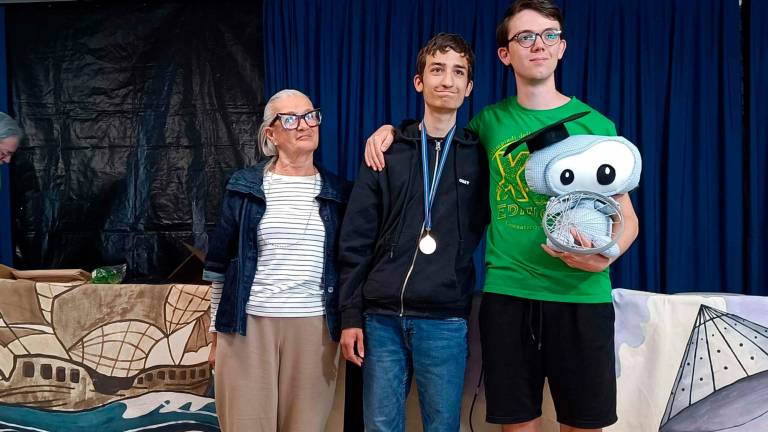 Le premiazioni alle Olimpiadi della matematica (foto Gianmaria Zanotti)