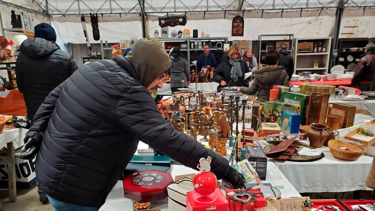 Forlì, pienone per il Mercatino dell’usato del Comitato per la lotta contro la fame nel mondo FOTOGALLERY Forlì, pienone per il Mercatino dell’usato del Comitato per la lotta contro la fame nel mondo FOTOGALLERY