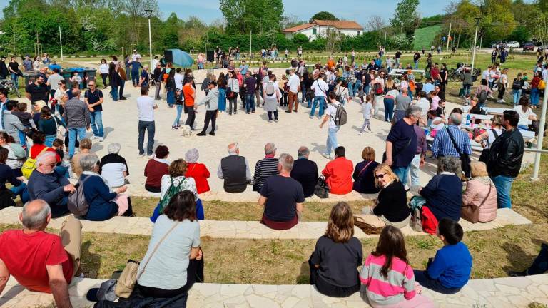 Santarcangelo, parco Macabucco: oltre 400 persone all’inaugurazione - Gallery