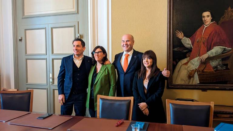 Da sinistra: Jacopo Morrone, Rosaria Tassinari, Marco Casali, Alice Buonguerrieri Da sinistra: Jacopo Morrone, Rosaria Tassinari, Marco Casali, Alice Buonguerrieri