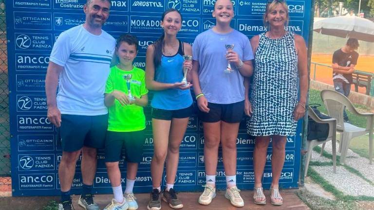 Tennis Under: Castori, Larotonda e Farolfi vincono al Tc Faenza, Levchenko in finale all’Up Torre Pedrera, partito il trofeo del Gelso al Venustas Tennis Under: Castori, Larotonda e Farolfi vincono al Tc Faenza, Levchenko in finale all’Up Torre Pedrera, partito il trofeo del Gelso al Venustas