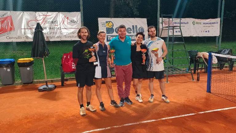 Tennis, le finali di doppio misto a Borello Tennis, le finali di doppio misto a Borello