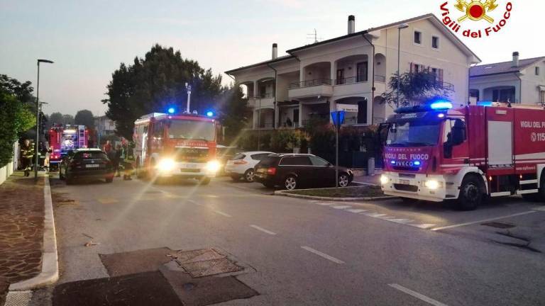 L’intervento dei vigili del fuoco L’intervento dei vigili del fuoco