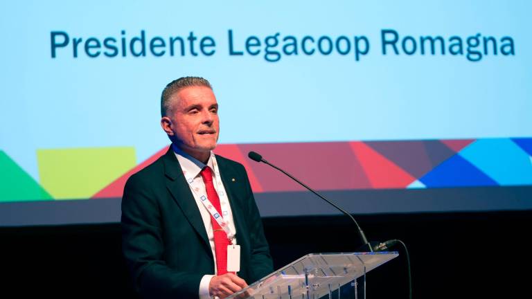 Paolo Lucchi, presidente di Legacoop Romagna Paolo Lucchi, presidente di Legacoop Romagna