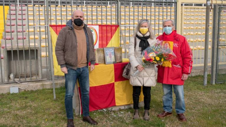 Calcio C, l'omaggio del Ravenna a Vittorio Mero Calcio C, l'omaggio del Ravenna a Vittorio Mero