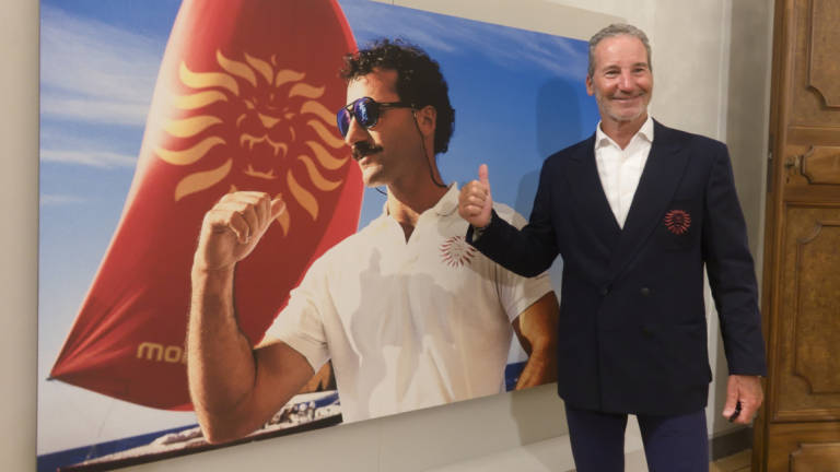 Paul Cayard a Ravenna per l'anteprima della mostra sul Moro di Venezia Paul Cayard a Ravenna per l'anteprima della mostra sul Moro di Venezia