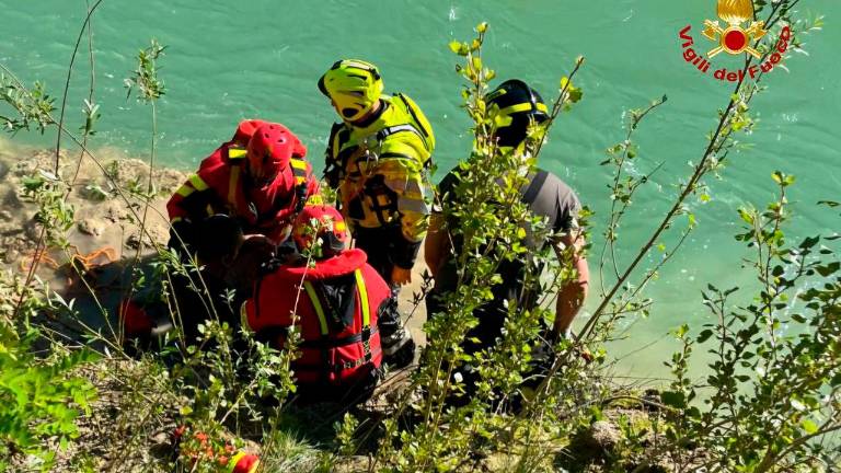 I soccorritori intervenuti sul posto I soccorritori intervenuti sul posto