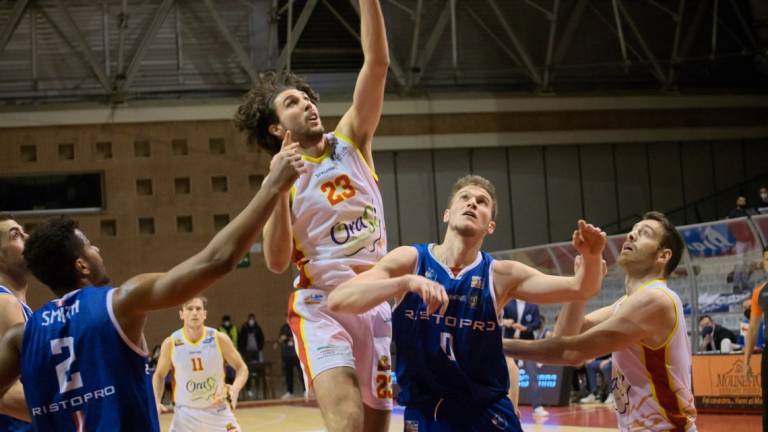 Basket A2, Covid e infortuni: OraSì decimata in Coppa Italia Basket A2, Covid e infortuni: OraSì decimata in Coppa Italia