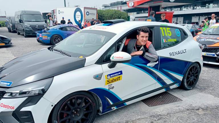 Luca Gresini si è cimentato da pilota automobilistico nel weekend del Misano World Circuit Luca Gresini si è cimentato da pilota automobilistico nel weekend del Misano World Circuit