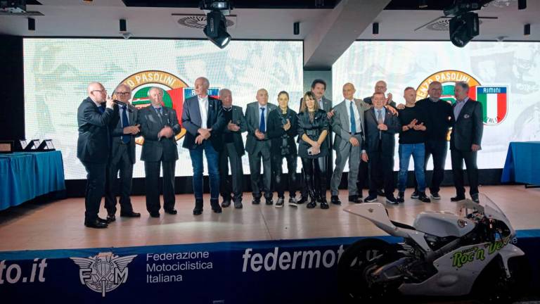 Una festa in grande stile per il Moto club Pasolini di Rimini VIDEO Una festa in grande stile per il Moto club Pasolini di Rimini VIDEO