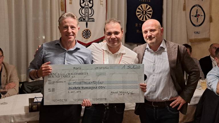 Forlì, Round Table 6: una Tagliatellata benefica da 1.300 euro Forlì, Round Table 6: una Tagliatellata benefica da 1.300 euro