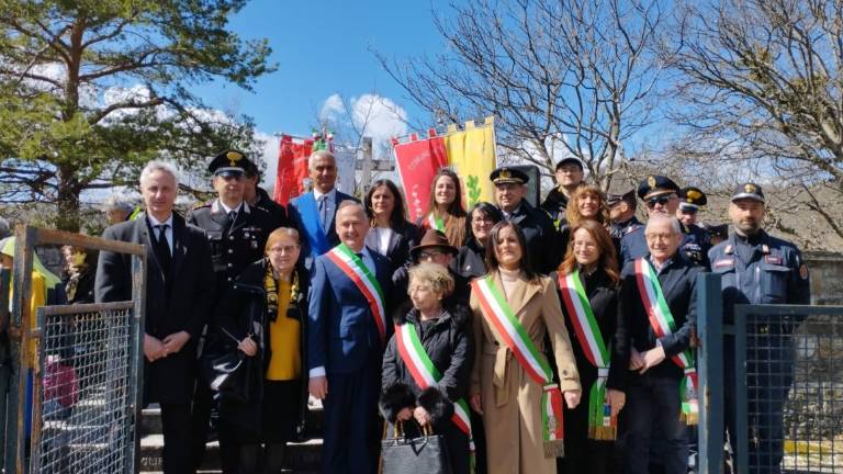 Eccidio di Fragheto, la cerimonia di commemorazione: Ricordare è un dovere Eccidio di Fragheto, la cerimonia di commemorazione: Ricordare è un dovere