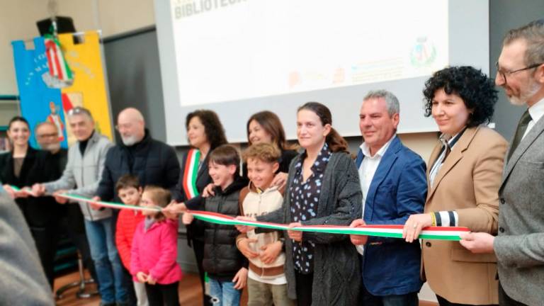 L’inaugurazione della biblioteca ragazzi