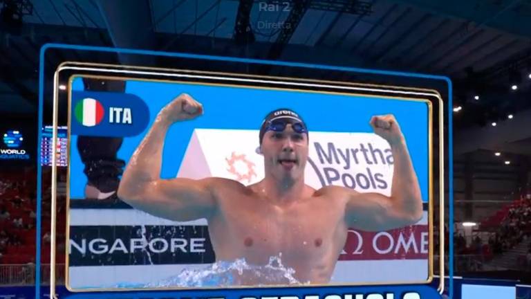 Nuoto, Cerasuolo campione del mondo nei 50 rana! GALLERY Nuoto, Cerasuolo campione del mondo nei 50 rana! GALLERY