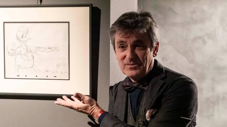 Fellini incontra Topolino nel centenario della Disney, inaugurata la mostra a Rimini Fellini incontra Topolino nel centenario della Disney, inaugurata la mostra a Rimini