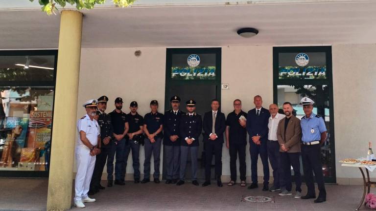 Pinarella di Cervia, aperto il presidio temporaneo di Polizia Pinarella di Cervia, aperto il presidio temporaneo di Polizia