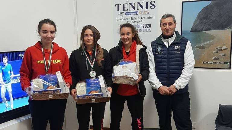 Tennis, la forlivese Clara Marzocchi vince l'Open di Natale al Tc Ancona Tennis, la forlivese Clara Marzocchi vince l'Open di Natale al Tc Ancona