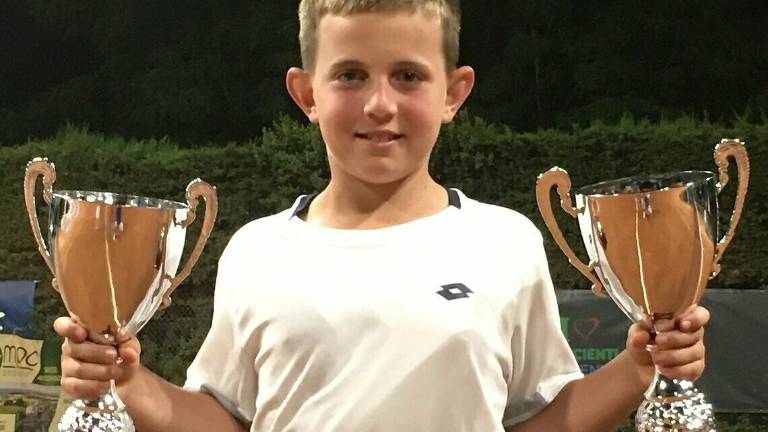 Tennis, doppietta vincente del baby Dennis Spircu a Mesagne Tennis, doppietta vincente del baby Dennis Spircu a Mesagne
