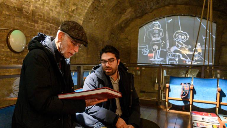 Rimini. Gabriele Salvatores in visita al Fellini Museum dopo la presentazione in anteprima del suo “Napoli - New York” FOTOGALLERY Rimini. Gabriele Salvatores in visita al Fellini Museum dopo la presentazione in anteprima del suo “Napoli - New York” FOTOGALLERY