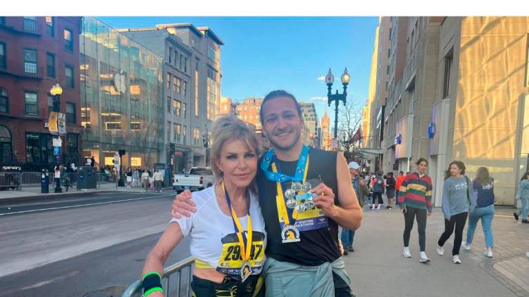Madre e figlio di Gambettola hanno conquistato le 6 maratone più prestigiose del mondo Madre e figlio di Gambettola hanno conquistato le 6 maratone più prestigiose del mondo