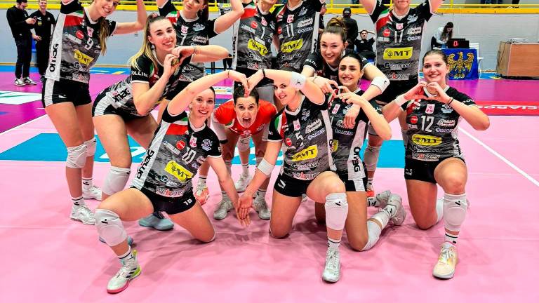 Volley A2 donne, la Omag-Mt rimonta Talmassons e “rivede” i play-off Volley A2 donne, la Omag-Mt rimonta Talmassons e “rivede” i play-off