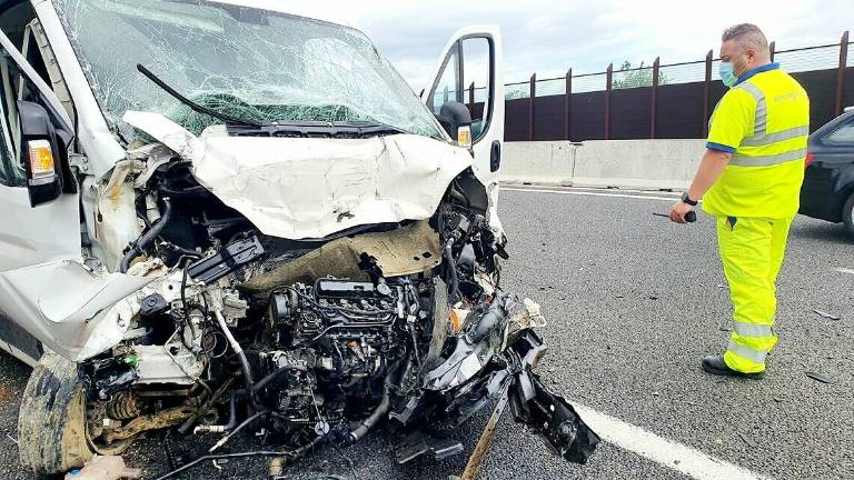 Rimini. Incidente in A14, un ferito Rimini. Incidente in A14, un ferito