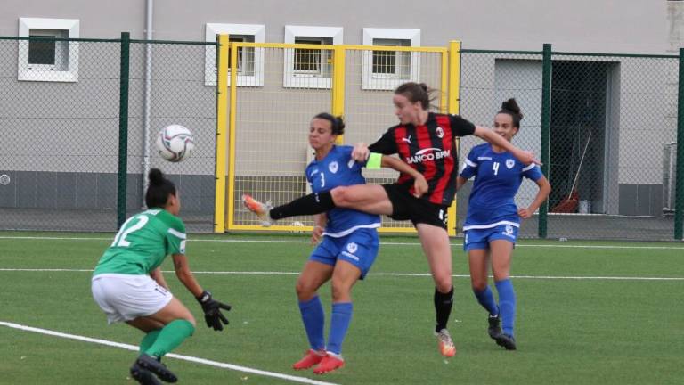 Calcio A donne, manita del Milan a San Marino Calcio A donne, manita del Milan a San Marino