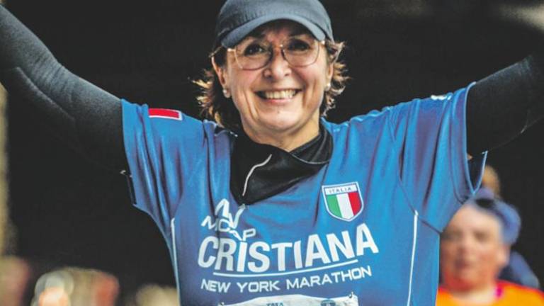 Cristiana Flamigni, ex sedentaria, ha partecipato alla maratona di New York Cristiana Flamigni, ex sedentaria, ha partecipato alla maratona di New York