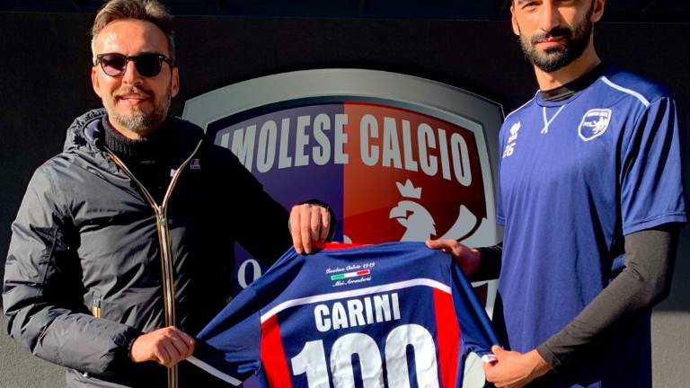Calcio C, Filippo Carini: 100 volte in maglia Imolese Calcio C, Filippo Carini: 100 volte in maglia Imolese