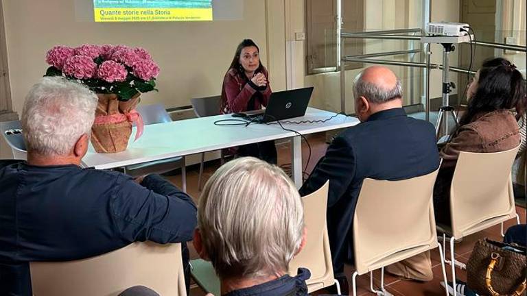 Un momento dell’incontro dedicato alle vecchie immagini di Savignano Un momento dell’incontro dedicato alle vecchie immagini di Savignano
