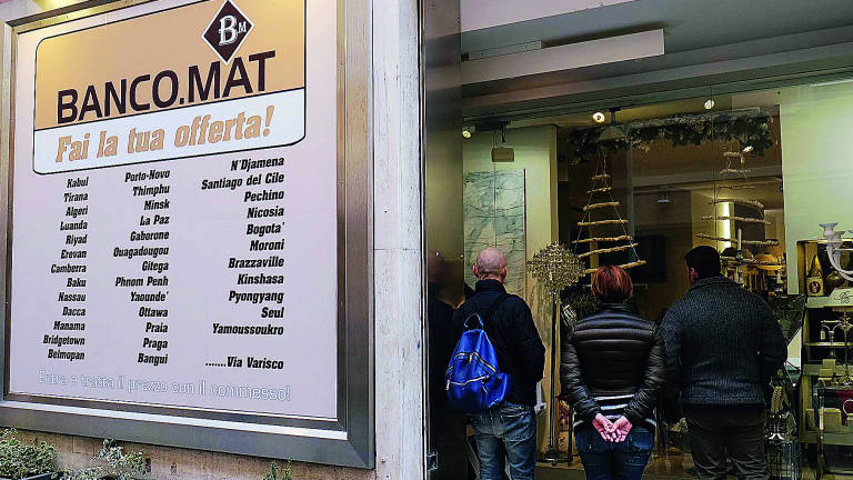 Rimini, ha aperto Banco.mat. Negozio in cui il prezzo va trattato Rimini, ha aperto Banco.mat. Negozio in cui il prezzo va trattato