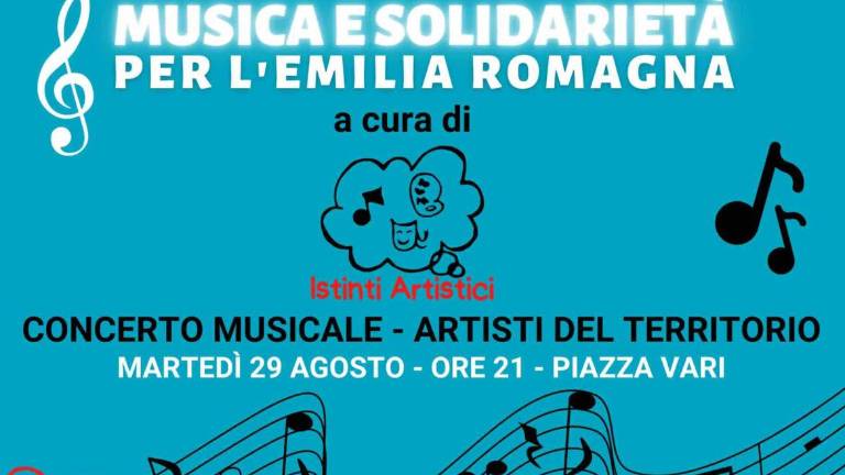Musica e solidarietà: Merysse a Benevento raccoglie fondi per le realtà musicali romagnole Musica e solidarietà: Merysse a Benevento raccoglie fondi per le realtà musicali romagnole