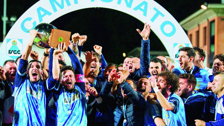 San Marino, il Tre Penne conquista lo scudetto. La Fiorita ko San Marino, il Tre Penne conquista lo scudetto. La Fiorita ko
