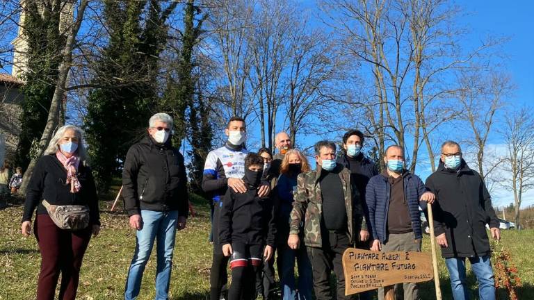 Santa Sofia, piantati alberi per il futuro Santa Sofia, piantati alberi per il futuro