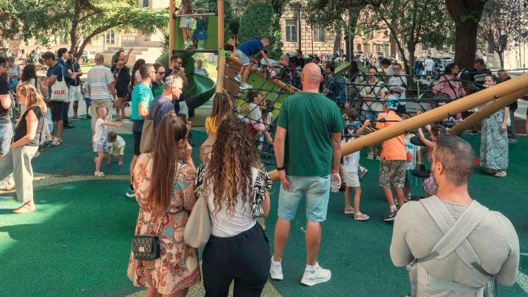 Rimini. Giochi, sicurezza, inclusività: riaperta piazza Ferrari Rimini. Giochi, sicurezza, inclusività: riaperta piazza Ferrari