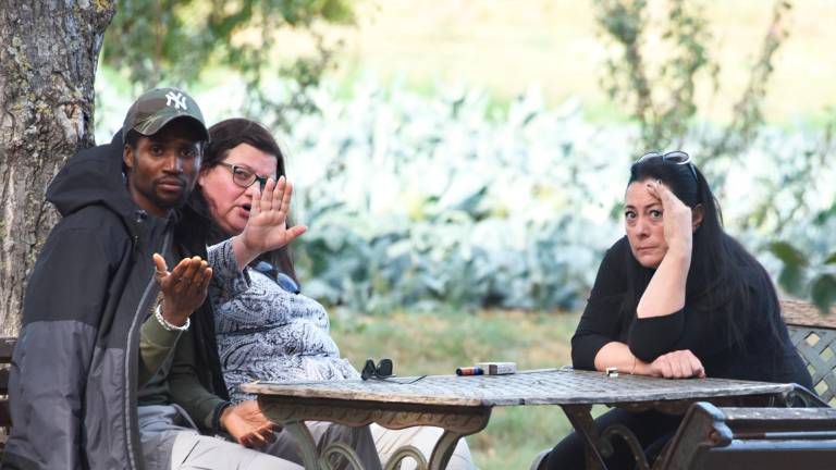Louis Dassilva, Valeria Bartolucci e Manuela Bianchi Louis Dassilva, Valeria Bartolucci e Manuela Bianchi