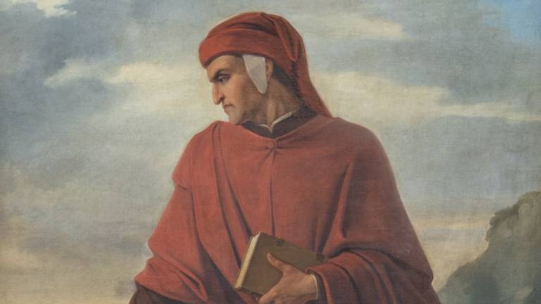Dante a Roma: dipinto delle Regione ER in prestito per mostra Dante a Roma: dipinto delle Regione ER in prestito per mostra